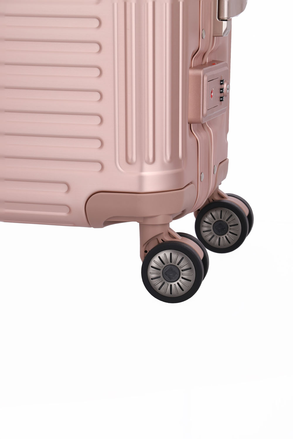 Travelite Next Trolley S 4-Rad Rosé