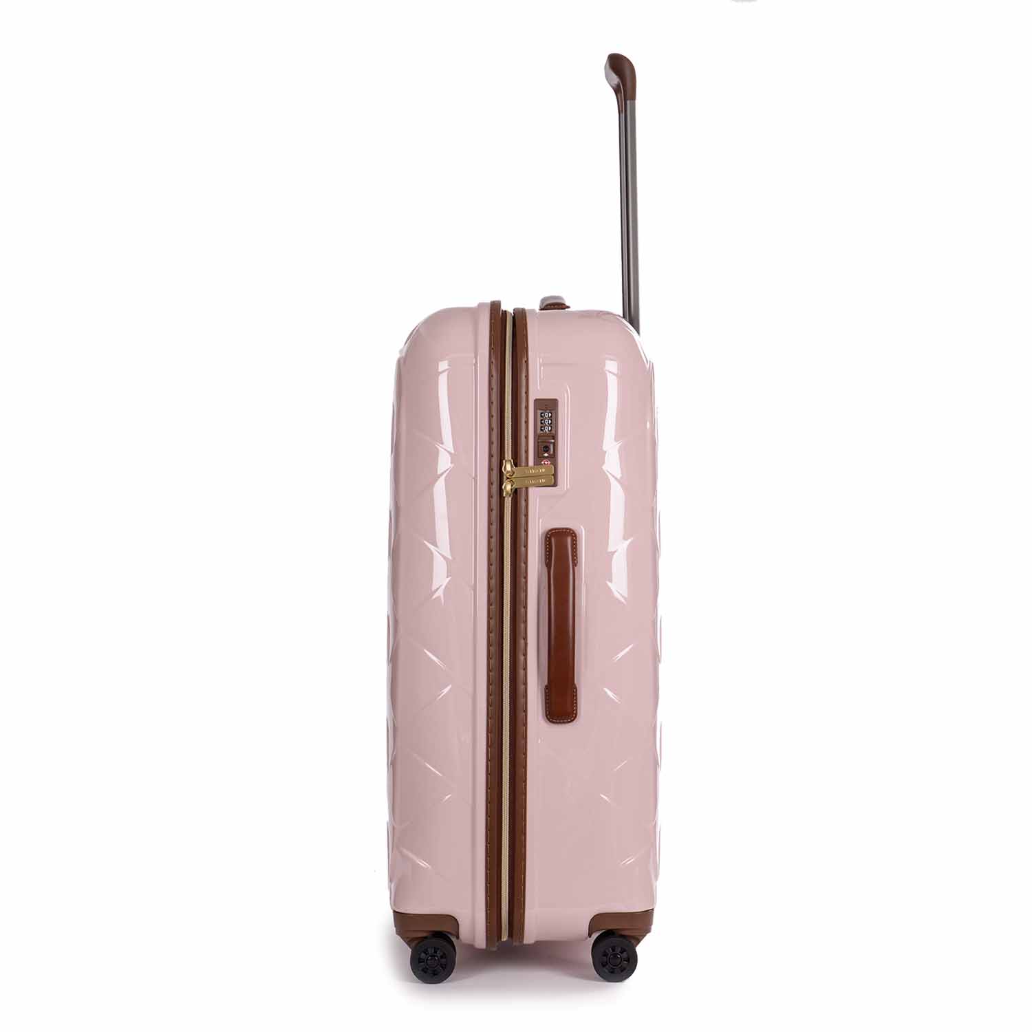 Stratic Leather & More Trolley L 4 Rollen Rose