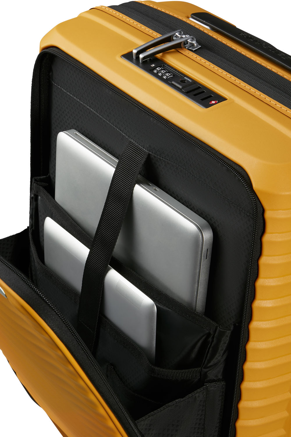 Samsonite Upscape Trolley mit 4 Rollen erweiterbar 55cm -Easy Access + GRATIS HOTELGUTSCHEIN Gelb Samsonite Upscape Trolley mit 4 Rollen erweiterbar 55cm -Easy Access + GRATIS HOTELGUTSCHEIN Gelb