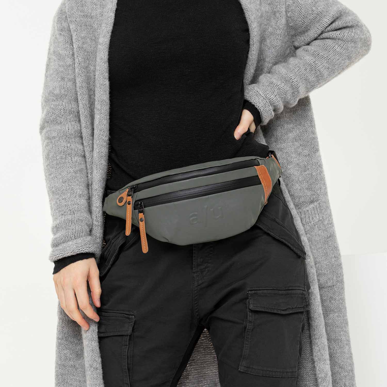 aunts & uncles Japan Ichikawa Gürteltasche gravity grey aunts & uncles Japan Ichikawa Gürteltasche gravity grey