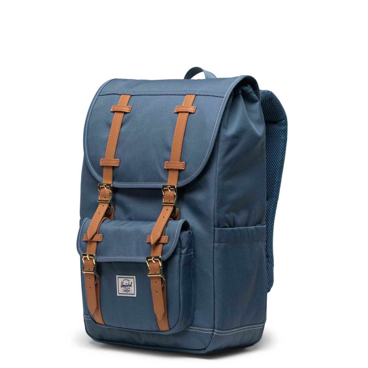 Herschel Little America™ Backpack Mid-Volume - 21L Blue Mirage/White Stitch Herschel Little America™ Backpack Mid-Volume - 21L Blue Mirage/White Stitch