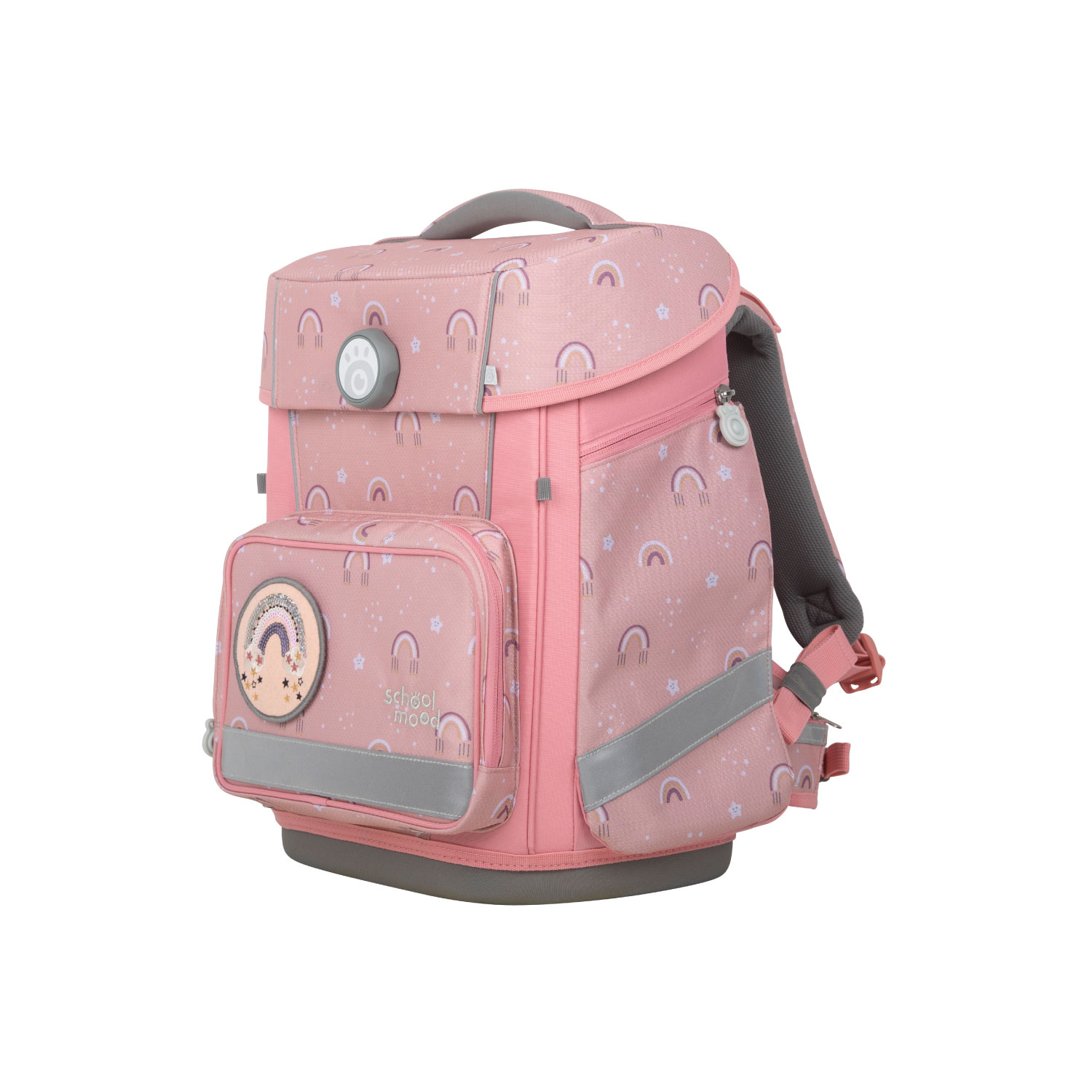 School-Mood Champion Maxx Nordic Collection, 7-tlg. Schulranzenset Rainbow