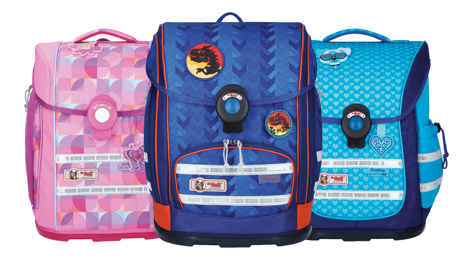 McNeill Schulzubehör McTaggies, Set 3-teilig Soccer