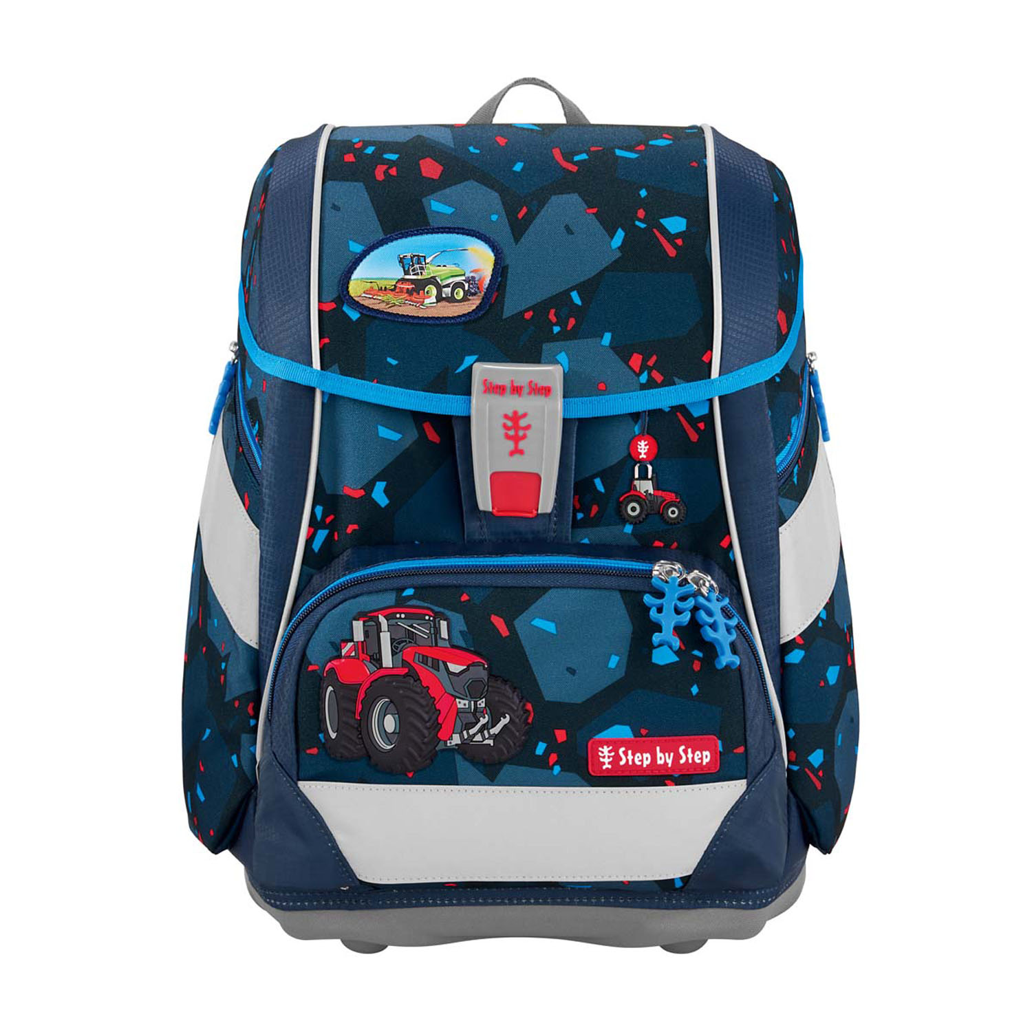Step by Step 2IN1 PLUS Schulranzen-Set, 6-teilig Tractor Freddy Step by Step 2IN1 PLUS Schulranzen-Set, 6-teilig Tractor Freddy