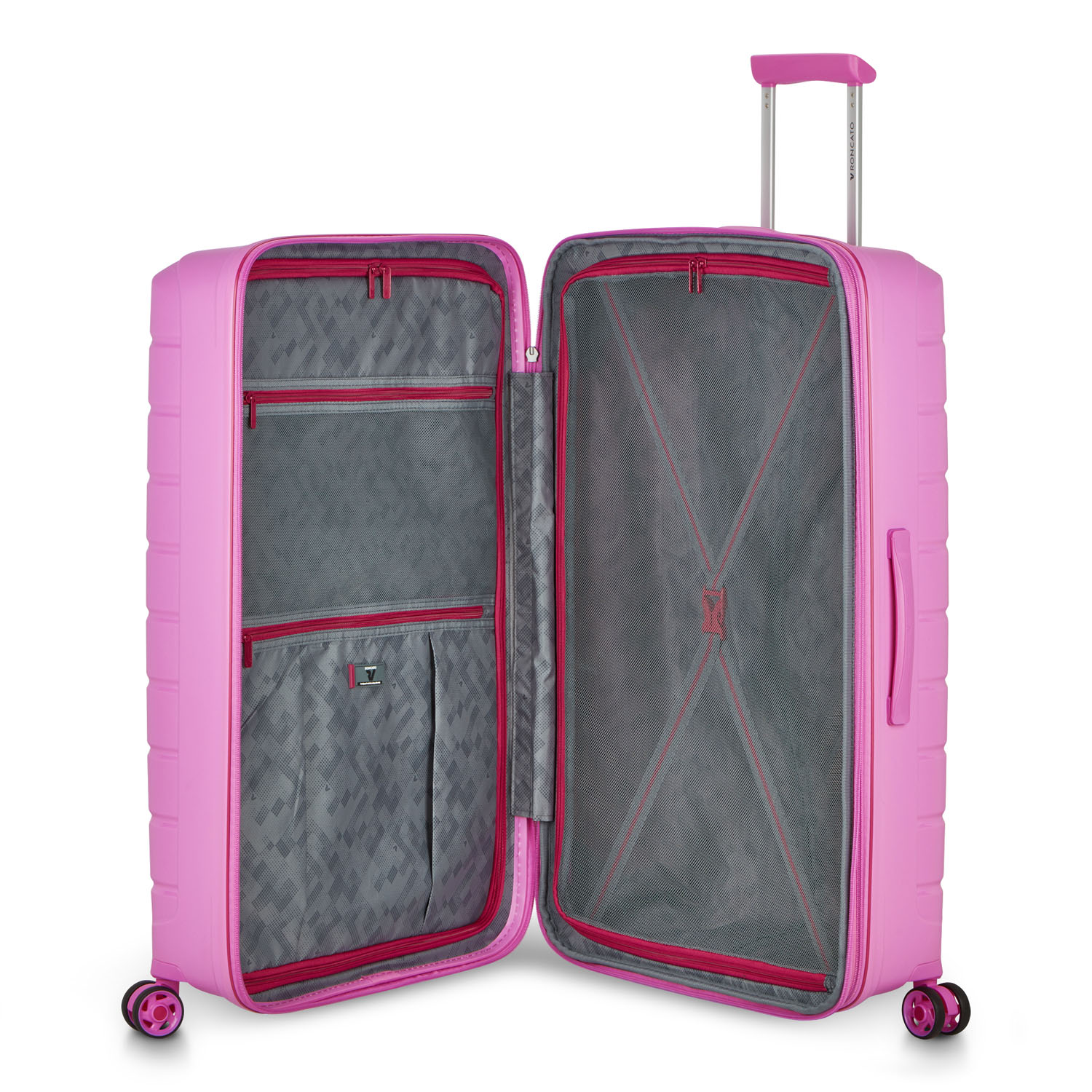 Roncato B-Flying SPOT Grosser Trolley erweiterbar 78cm pink