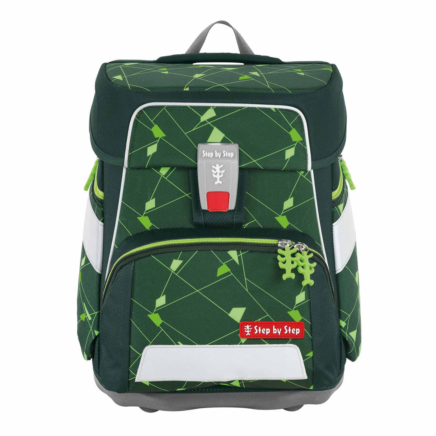 Step by Step SPACE SHINE Schulranzen-Set, 5-teilig Dino Night Tyro