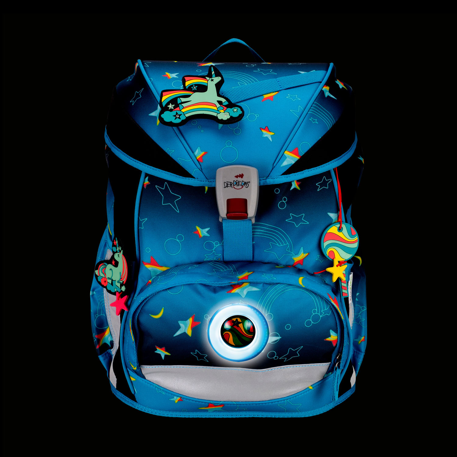 DerDieDas ErgoFlex Exklusiv "LED" Schulrucksack-Set 5-teilig mit Sportbeutel DerDieDas ErgoFlex Exklusiv "LED" Schulrucksack-Set 5-teilig mit Sportbeutel