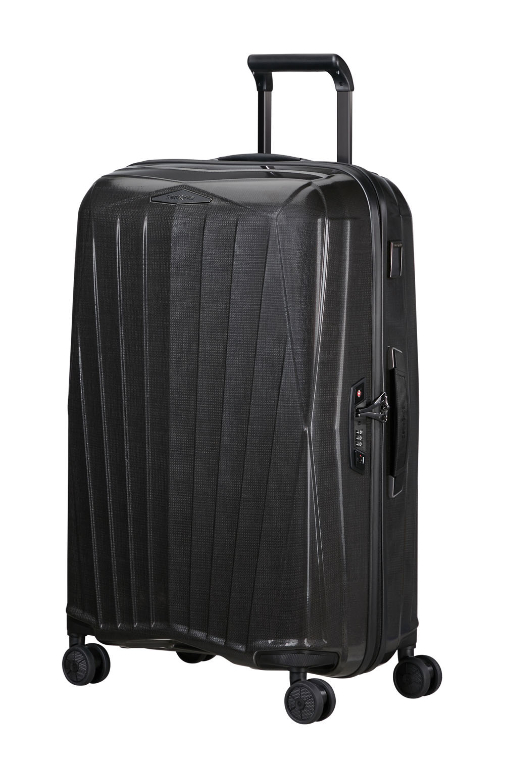 Samsonite Major-Lite Trolley mit 4 Rollen 69cm + GRATIS HOTELGUTSCHEIN Schwarz