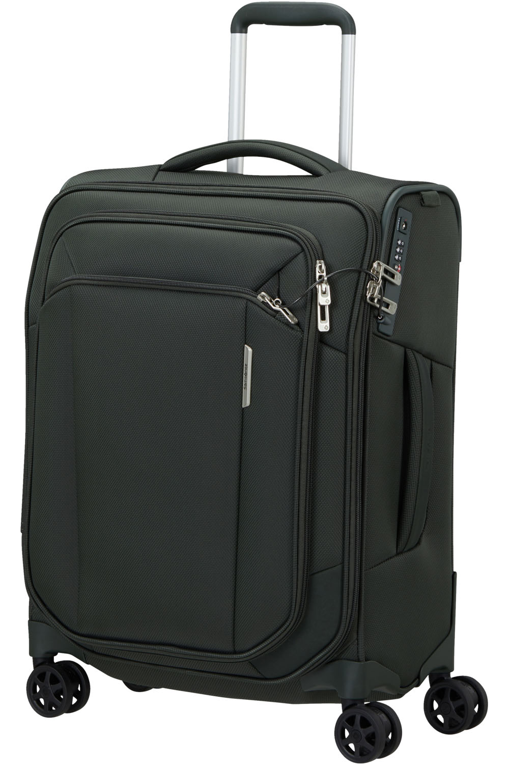 Samsonite Respark Trolley mit 4 Rollen 55cm Strict + GRATIS HOTELGUTSCHEIN Forest Green Samsonite Respark Trolley mit 4 Rollen 55cm Strict + GRATIS HOTELGUTSCHEIN Forest Green