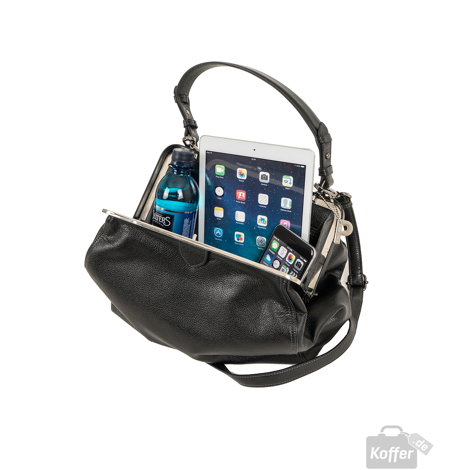 Picard Pisa Rindleder Damentasche 8295 Schwarz