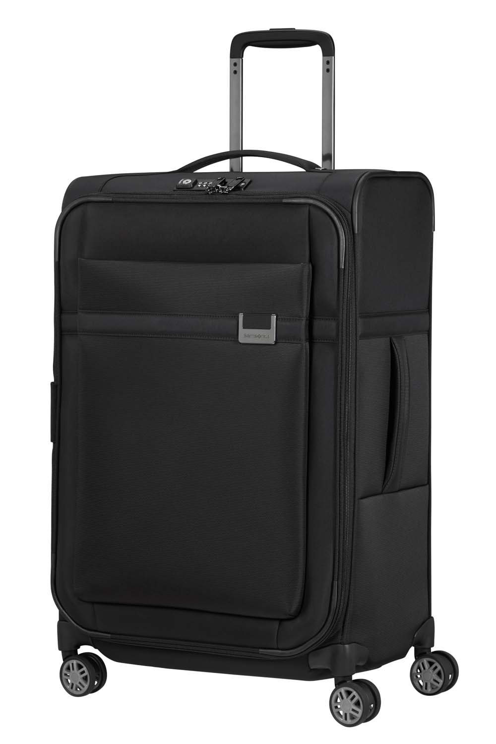 Samsonite Airea Trolley mit 4 Rollen 67cm erweiterbar Schwarz