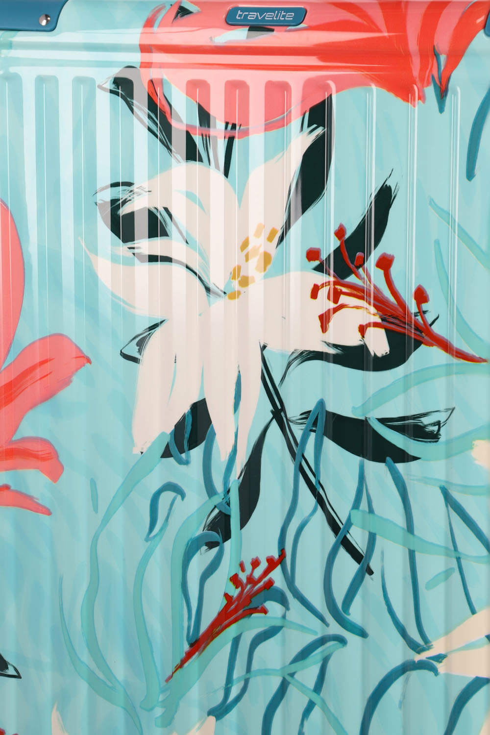 Travelite Cruise 4-Rad Trolley S Türkise Lilie