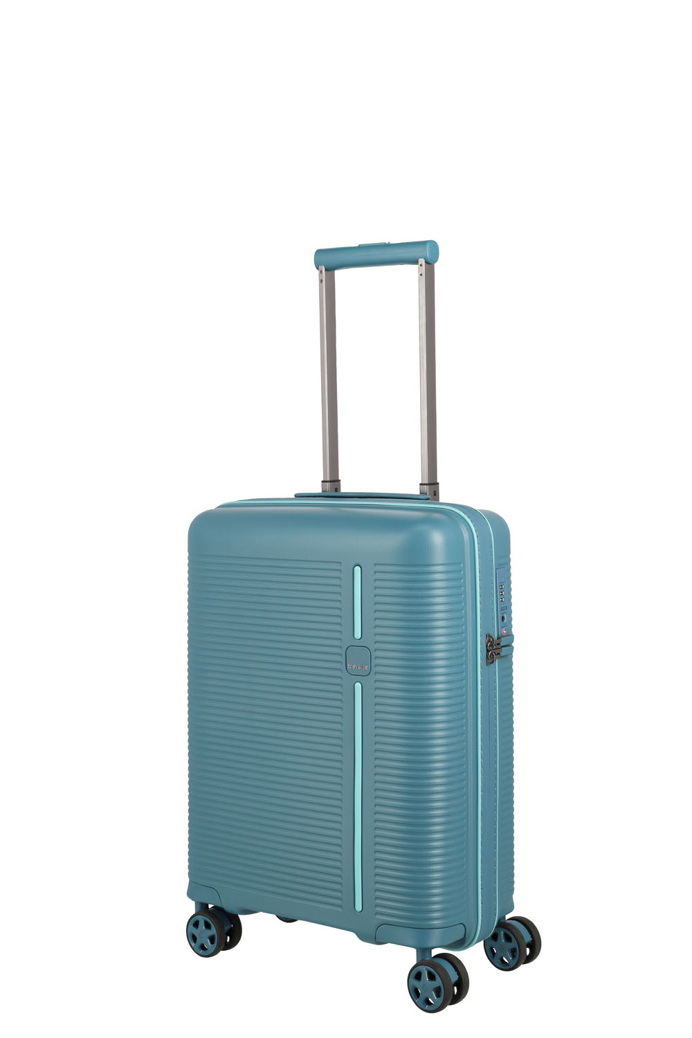 Travelite Roomer Trolley S, 4-Rollen Aqua