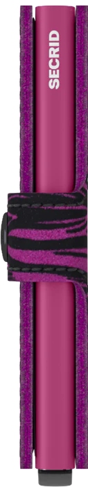 Secrid Miniwallet Zebra MZe-Fuchsia Secrid Miniwallet Zebra MZe-Fuchsia