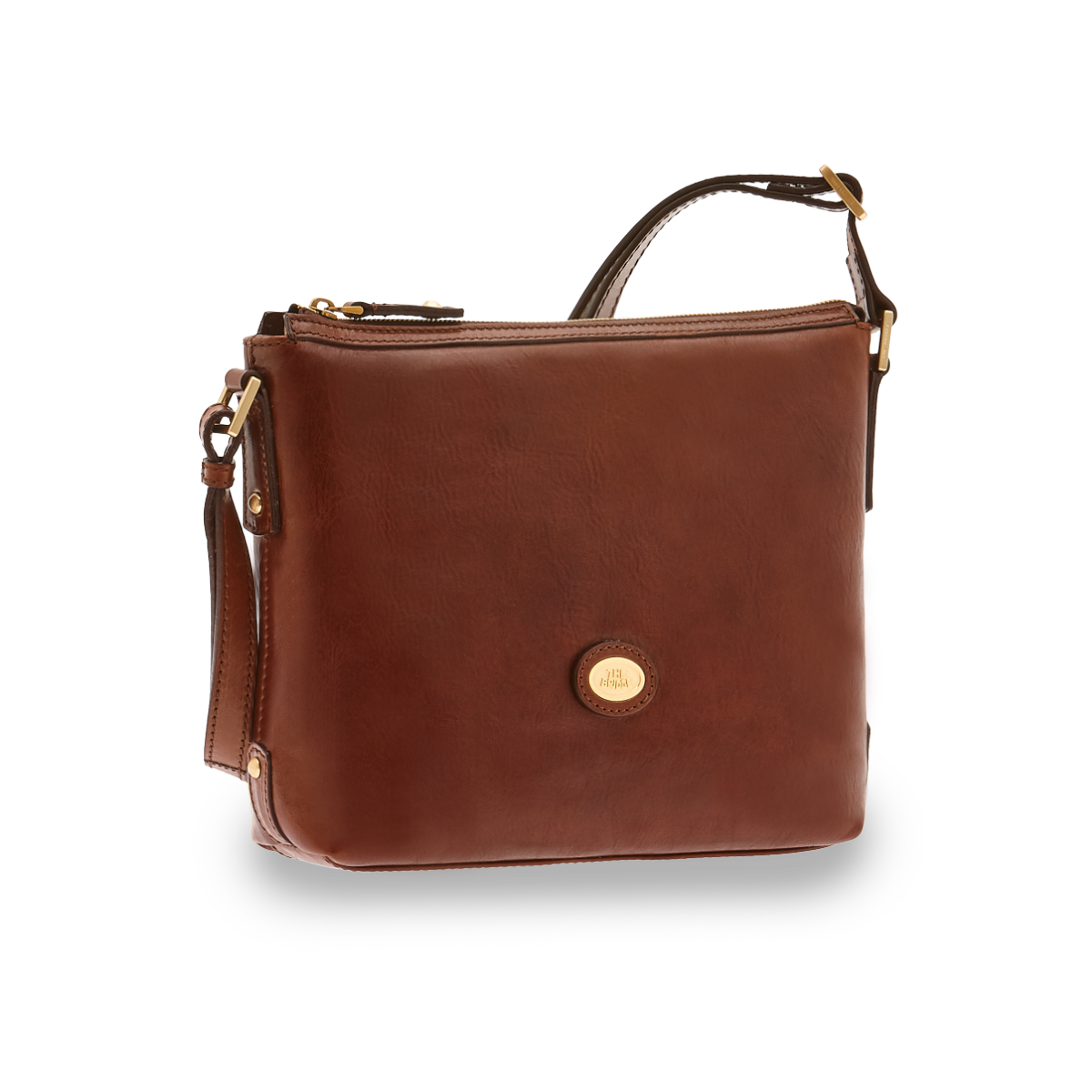 The Bridge Story Donna Leder-Handbag Braun/Gold The Bridge Story Donna Leder-Handbag Braun/Gold