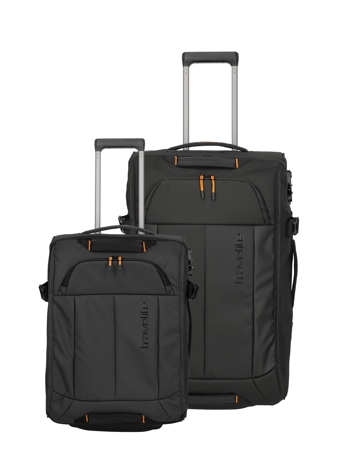 Travelite BRIIZE 2-tlg. Rollenreisetaschen-Set M/S Schwarz