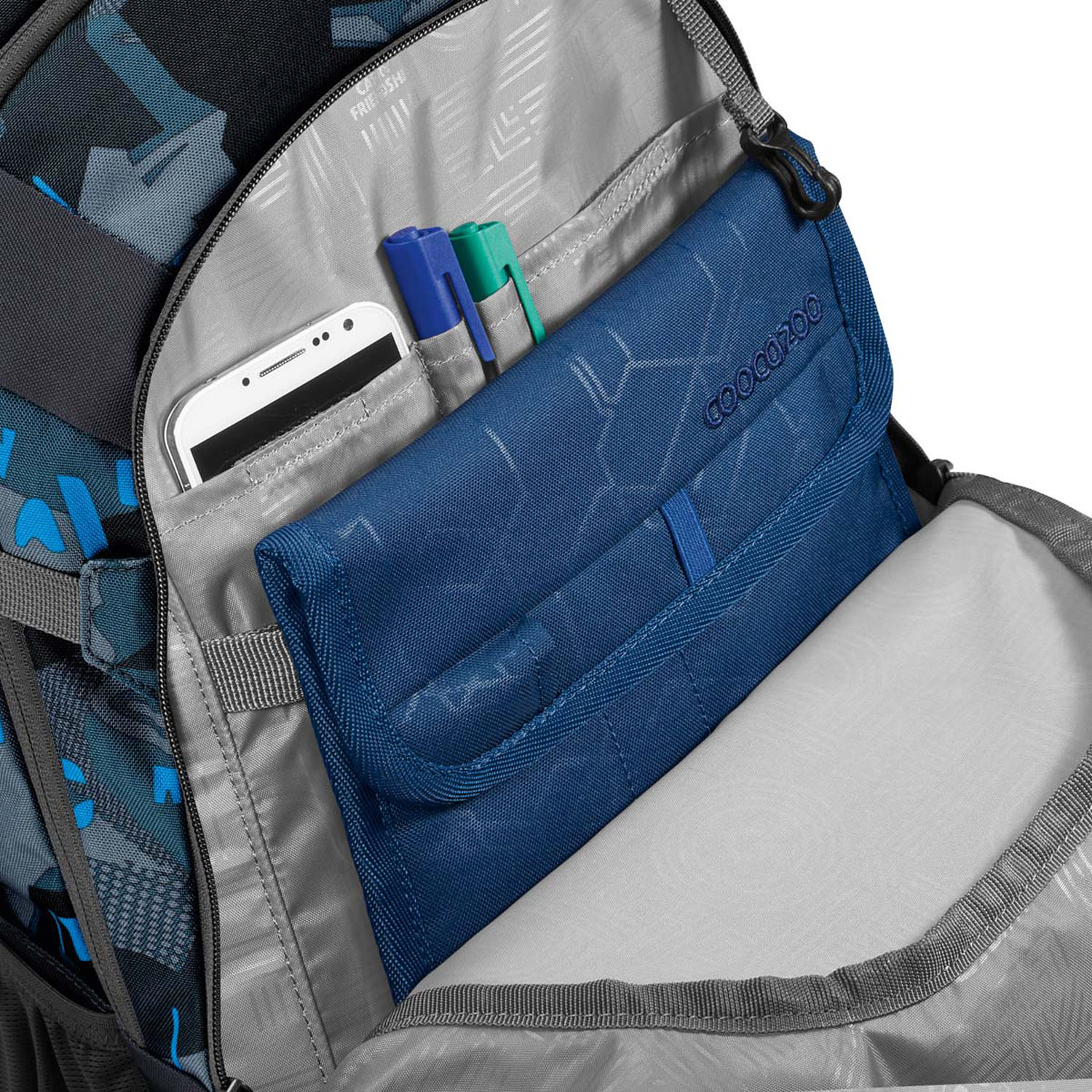 Coocazoo MATE Schulrucksack -Kollektion 2025 Blue Craft Coocazoo MATE Schulrucksack -Kollektion 2025 Blue Craft