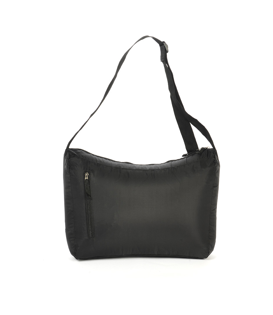epic Essentials Foldable Superlight Shoulder Bag Schwarz