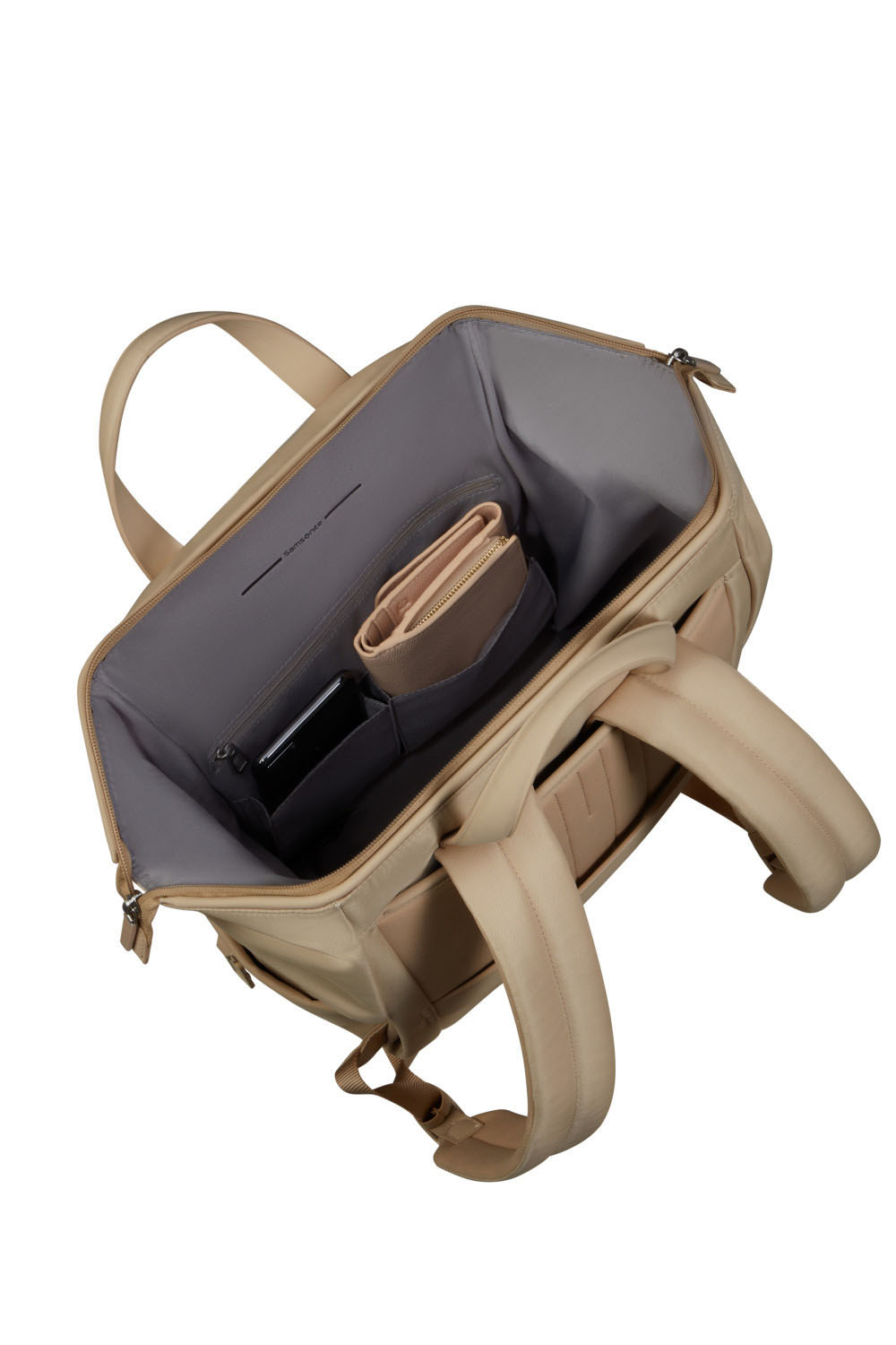 Samsonite 4Pack Rucksack Squared 14.1" Sand Samsonite 4Pack Rucksack Squared 14.1" Sand