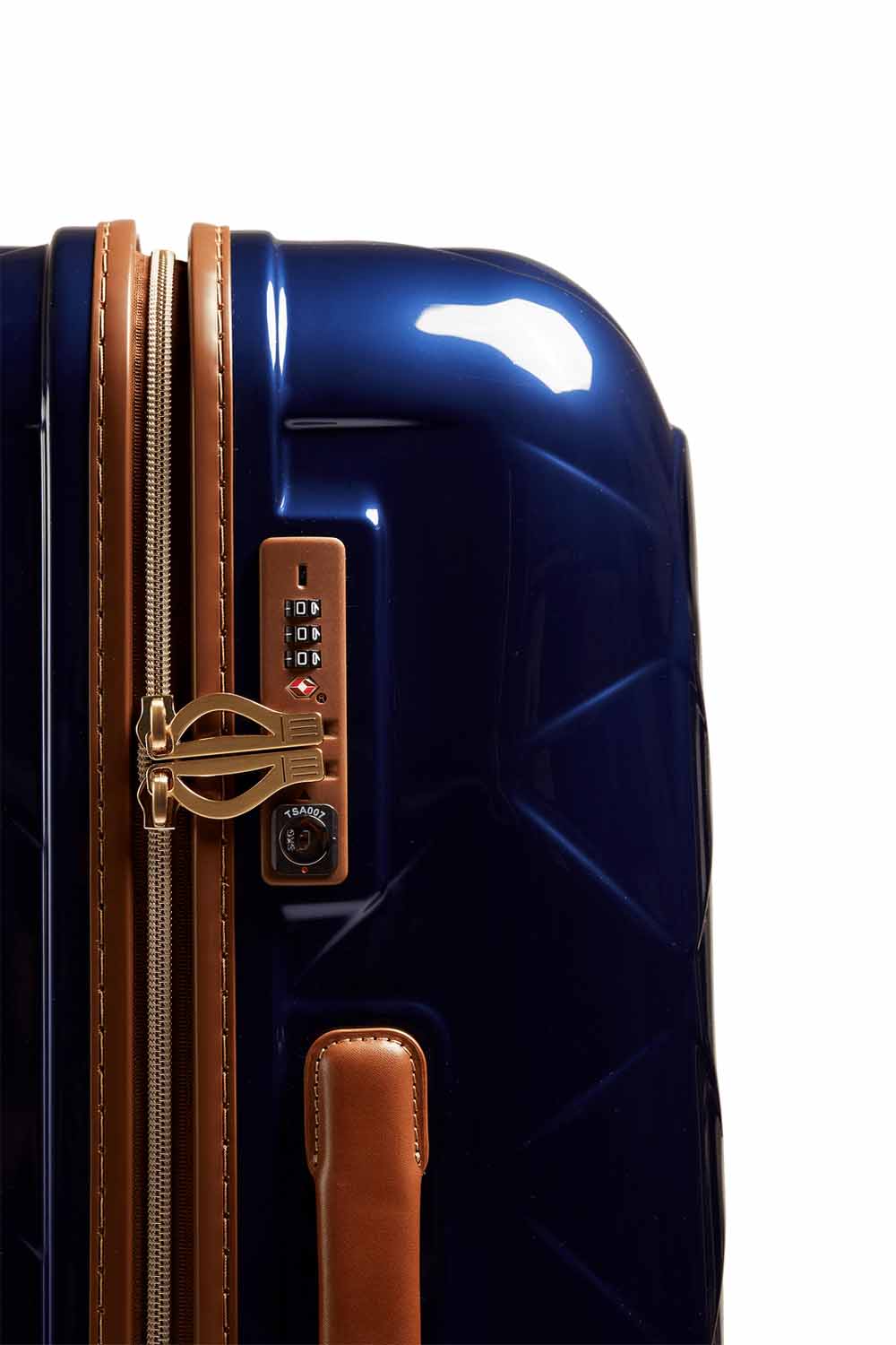 Stratic Leather & More Trolley M, 4 Rollen Blue Stratic Leather & More Trolley M, 4 Rollen Blue