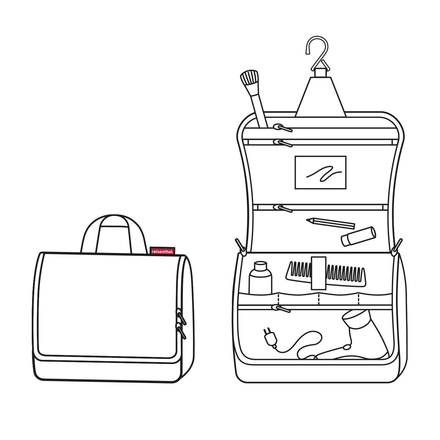 Reisenthel cosmetics toiletbag XL dark blue Reisenthel cosmetics toiletbag XL dark blue