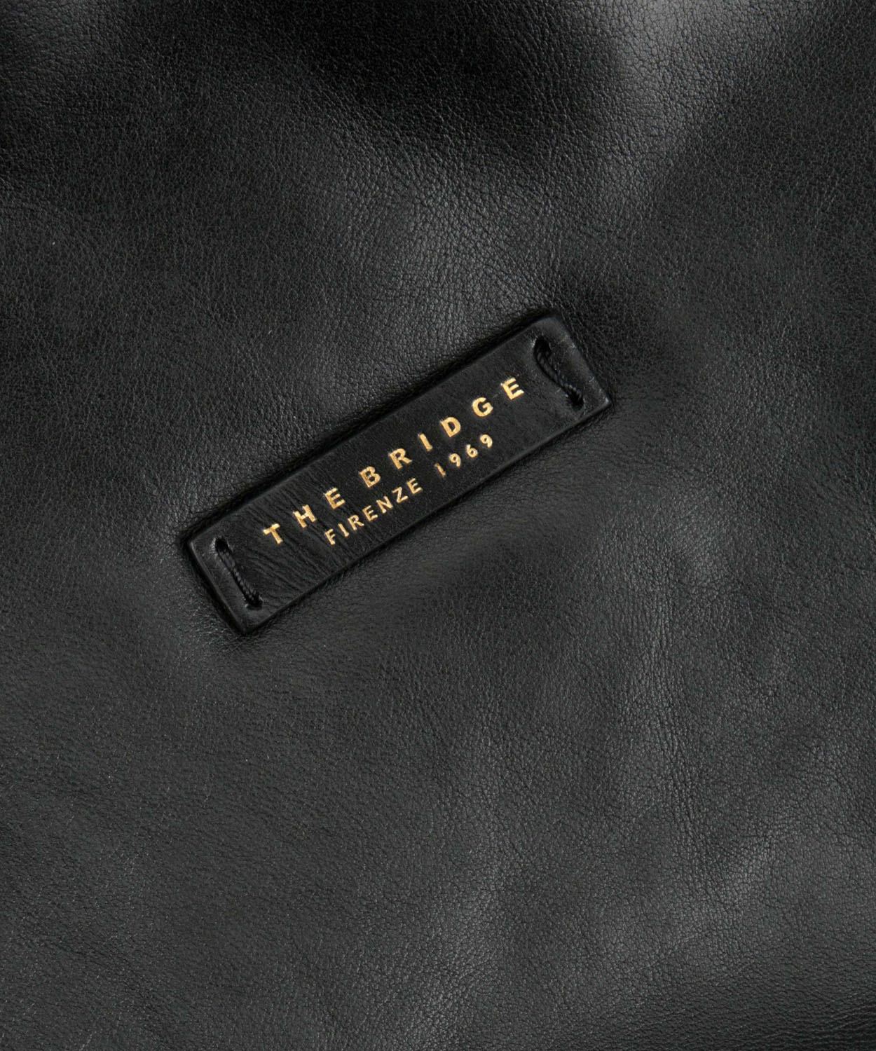 The Bridge Vallombrosa Beuteltasche Schwarz/Gold The Bridge Vallombrosa Beuteltasche Schwarz/Gold