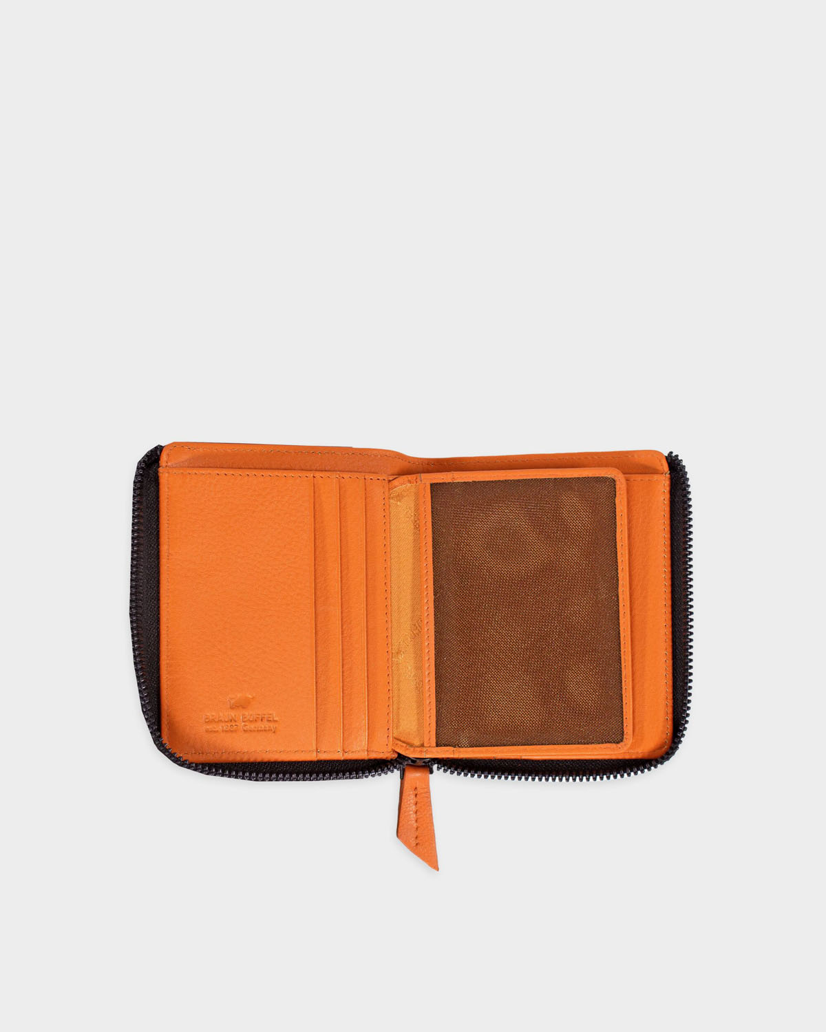 Braun Büffel EMMA RV-Kartenbörse 8CS schwarz/orange