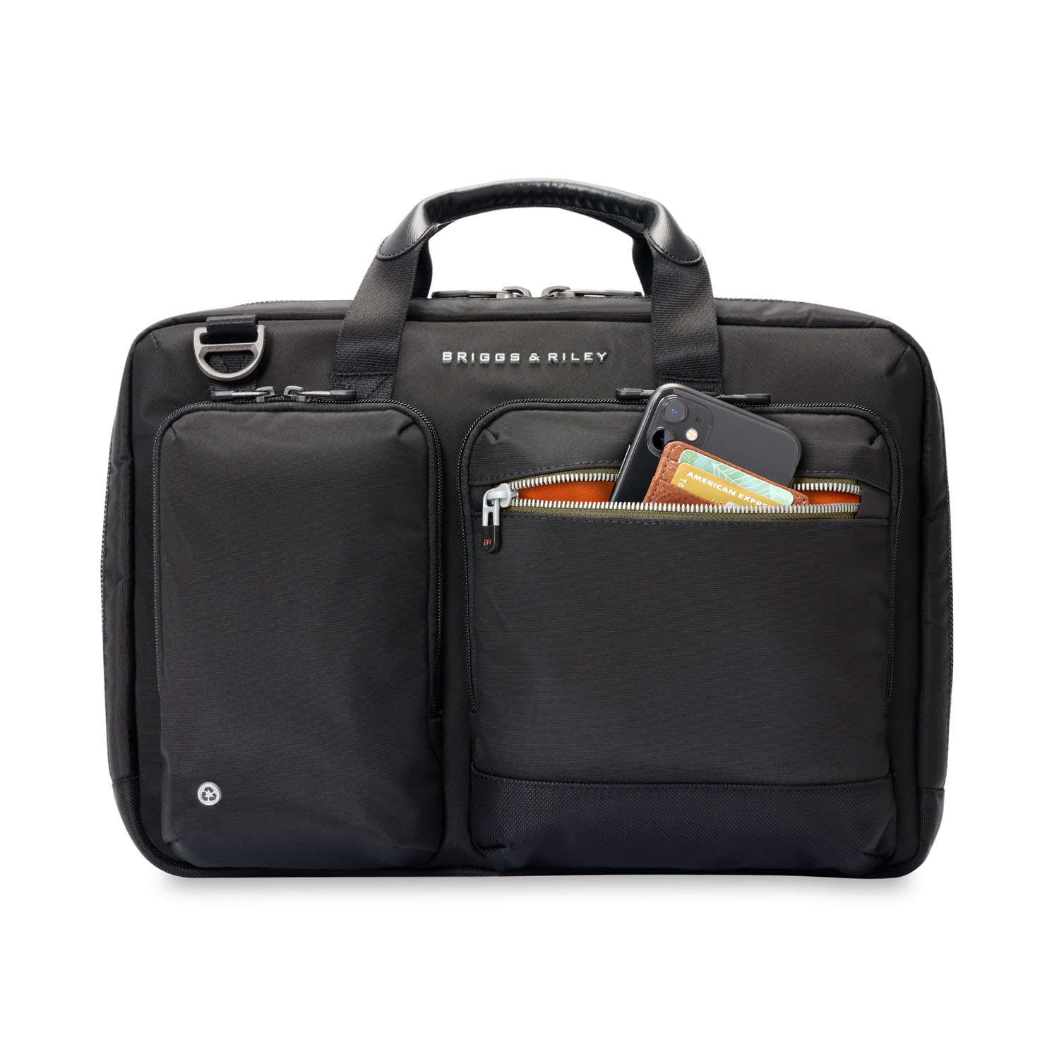 Briggs & Riley HTA Slim Expandable Brief Black