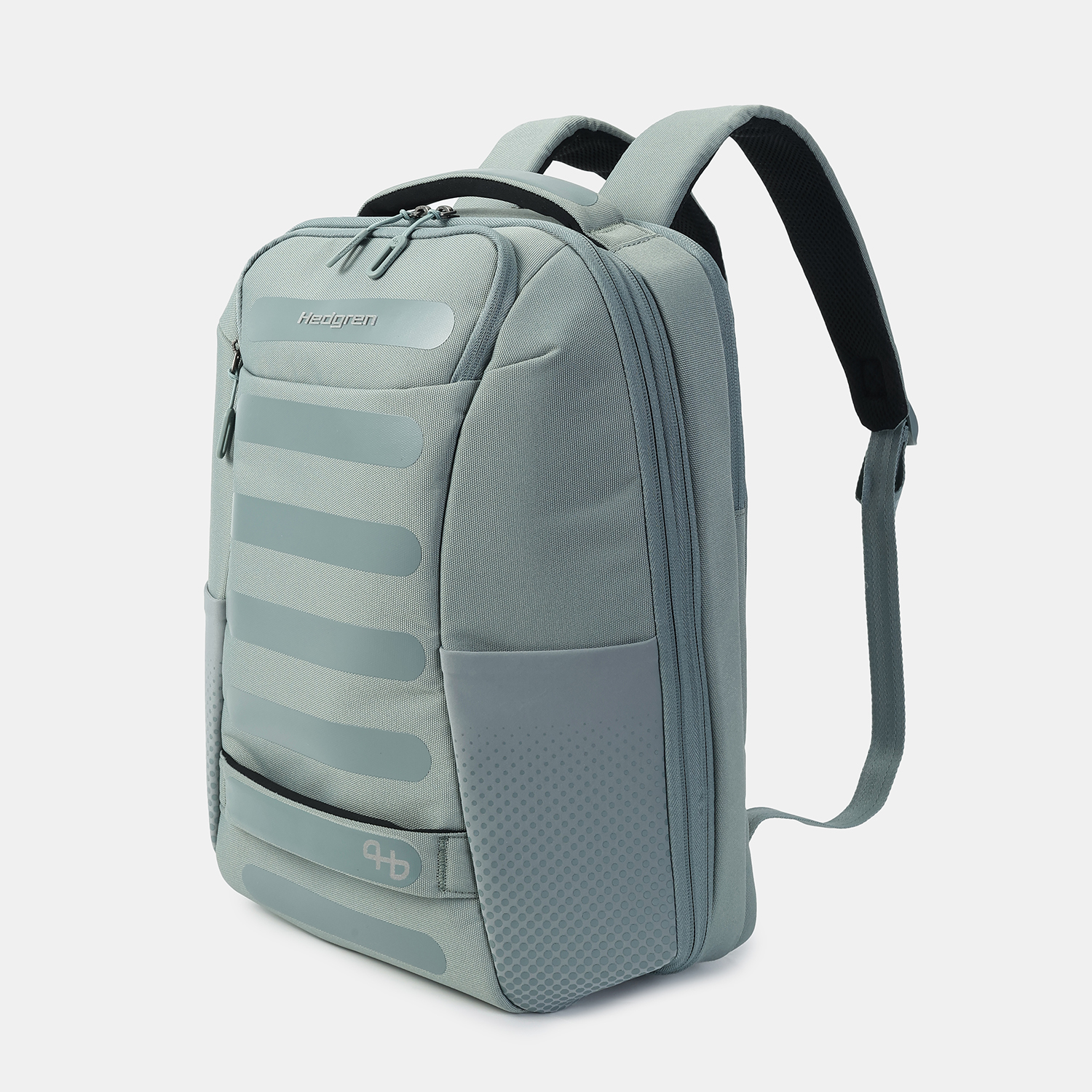 Hedgren Comby HANDLE L Backpak L 15,6" + RFID Grey-Green Hedgren Comby HANDLE L Backpak L 15,6" + RFID Grey-Green