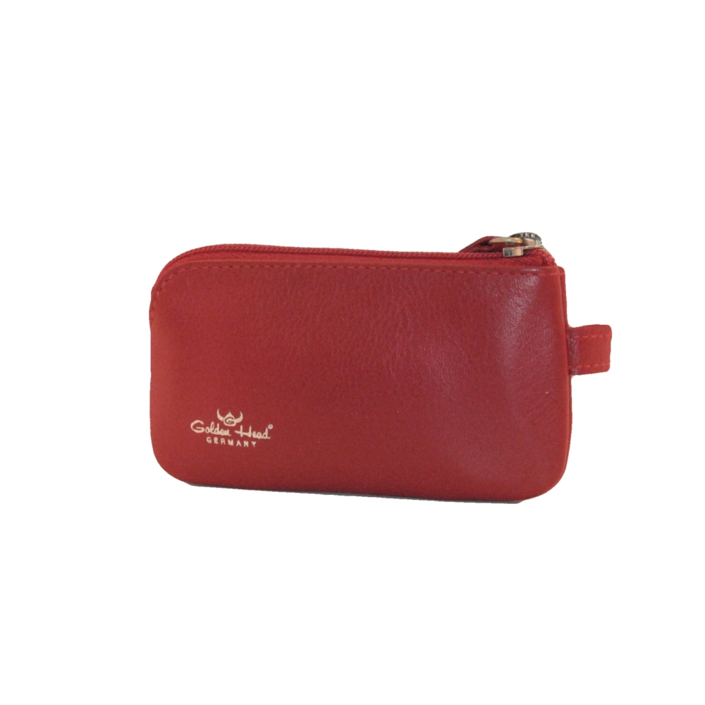 Golden Head Polo Reißverschluss-Schlüsseletui 5112-50 rot