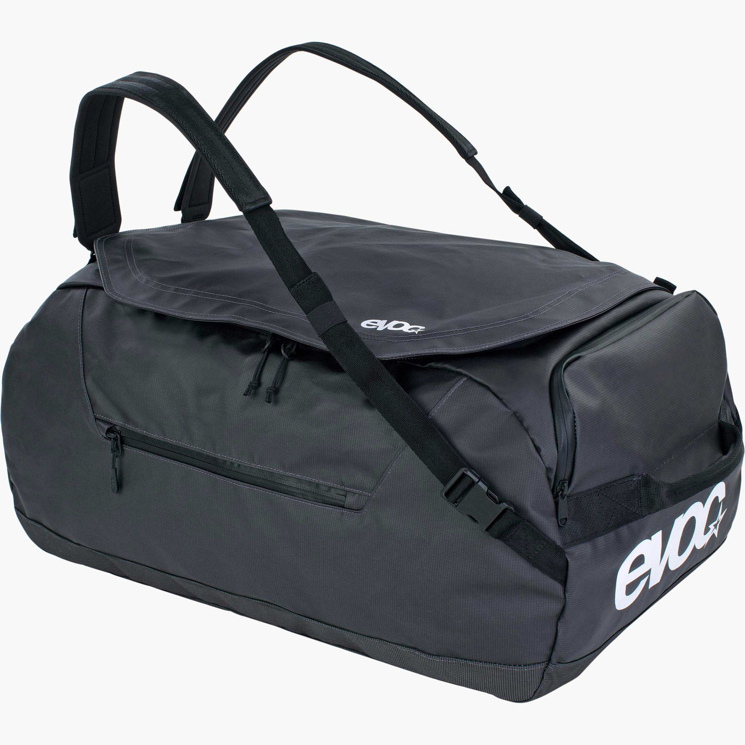evoc DUFFLE BAG 60 Reisetasche Carbon Grey - Black