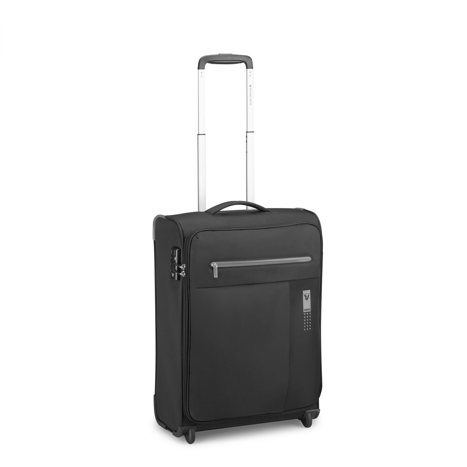Roncato Lite Soft Handgepäck Carry-On Trolley 2-Rollen Black Roncato Lite Soft Handgepäck Carry-On Trolley 2-Rollen Black