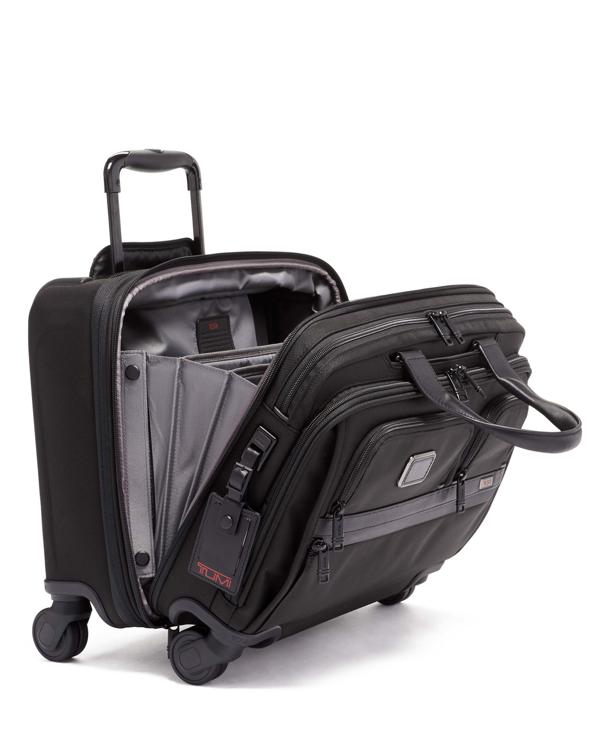 Tumi Alpha 3 DLX Laptop-Briefcase 4w Exp + GRATIS HOTELGUTSCHEIN black Tumi Alpha 3 DLX Laptop-Briefcase 4w Exp + GRATIS HOTELGUTSCHEIN black