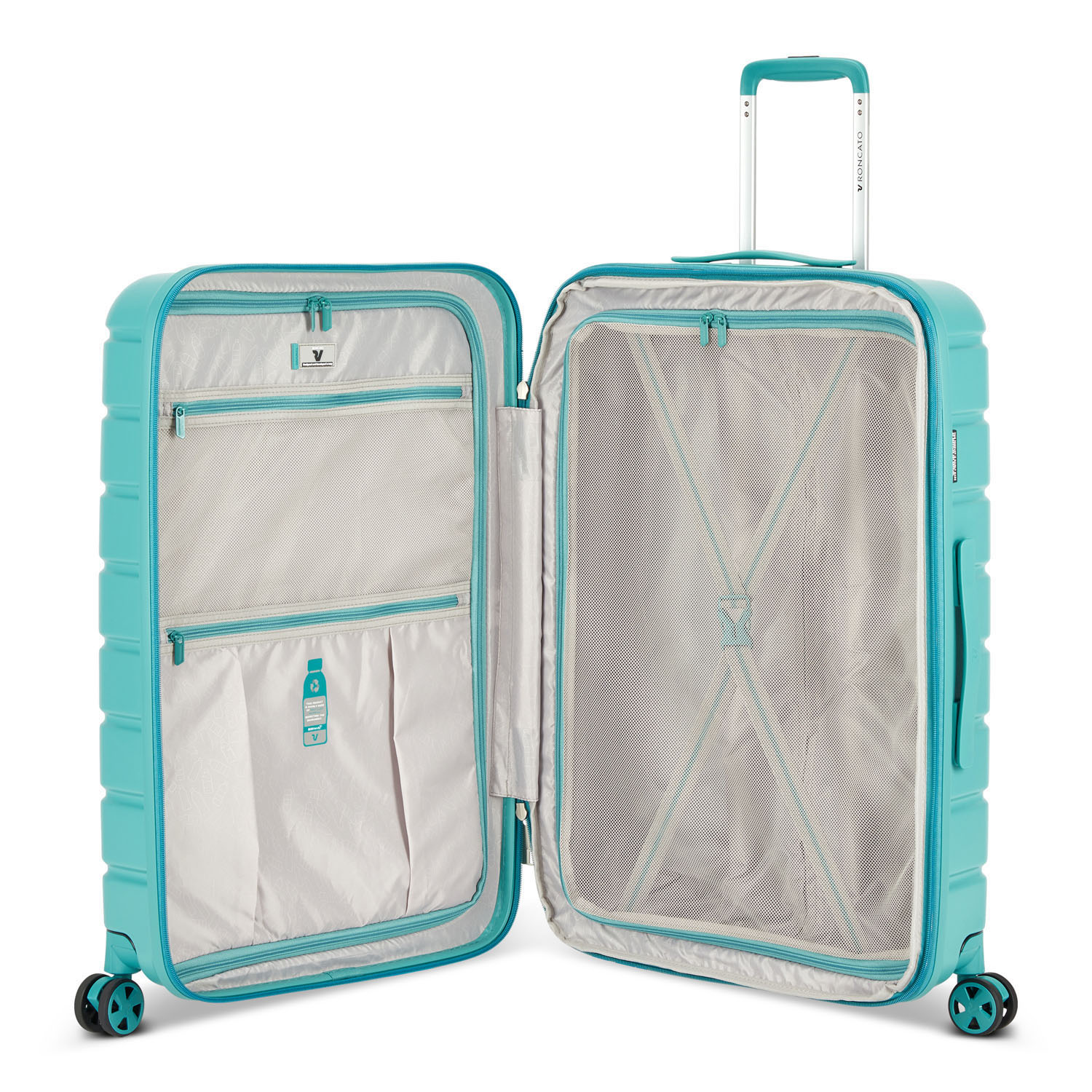 Roncato ReLIFE Mittelgrosser Trolley erweiterbar 73cm Salvia Roncato ReLIFE Mittelgrosser Trolley erweiterbar 73cm Salvia