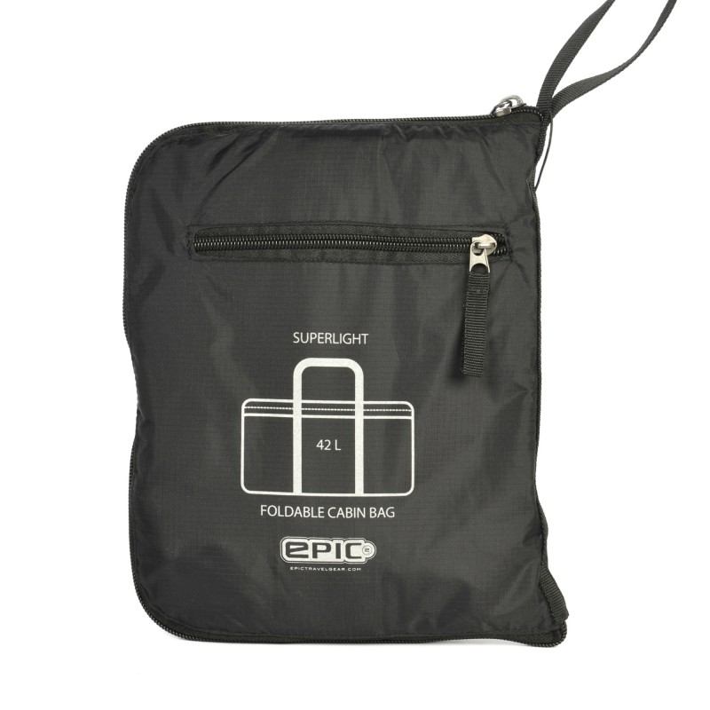 epic Essentials Foldable Superlight Cabin Bag Schwarz