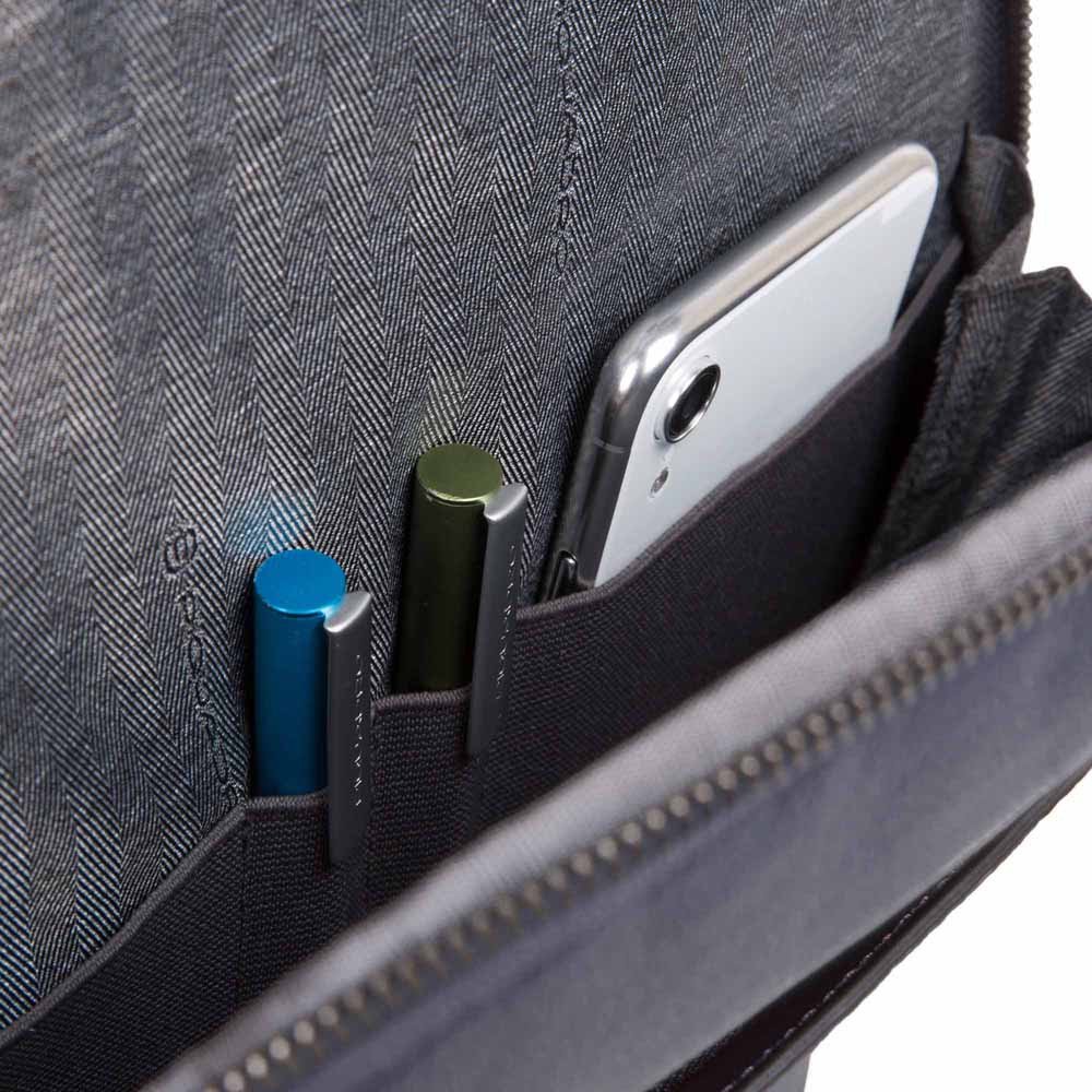 Piquadro Black Square Großer Laptoprucksack 15,6" mit iPad®-Fach