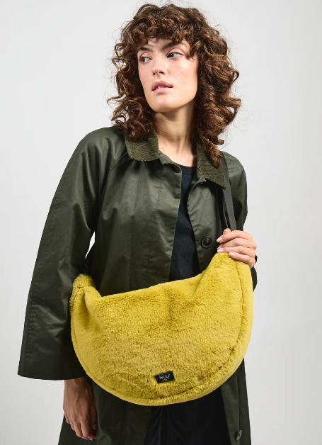 Wouf FAUX FUR large crossbody bag foxie