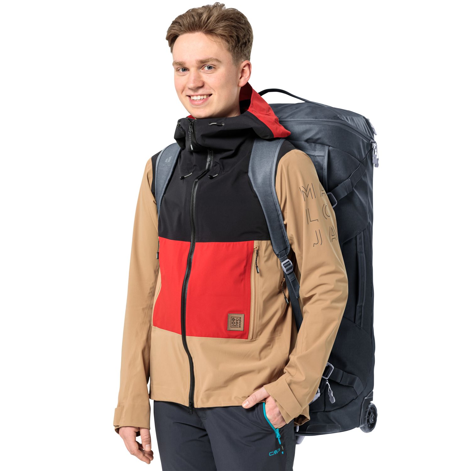 Deuter Duffel Pro Movo 90 Reisetasche auf Rollen Black Deuter Duffel Pro Movo 90 Reisetasche auf Rollen Black