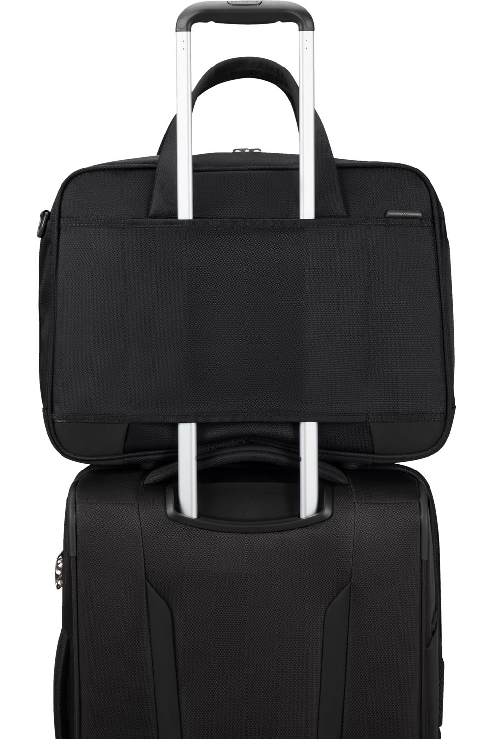 Samsonite Respark Laptop-Schultertasche mit 15.6" Laptopfach + GRATIS HOTELGUTSCHEIN Ozone Black