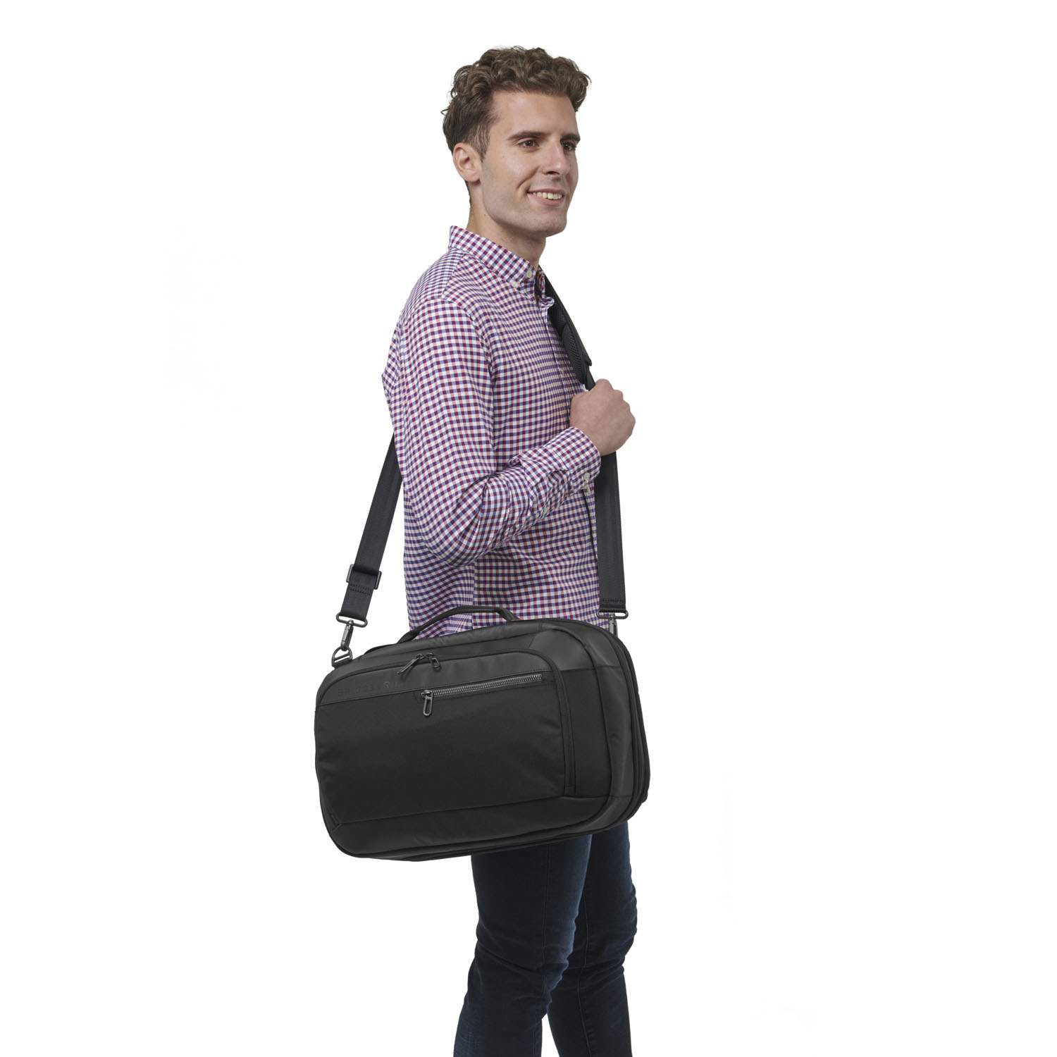 Briggs & Riley ZDX Convertible Backpack Duffle Black Briggs & Riley ZDX Convertible Backpack Duffle Black