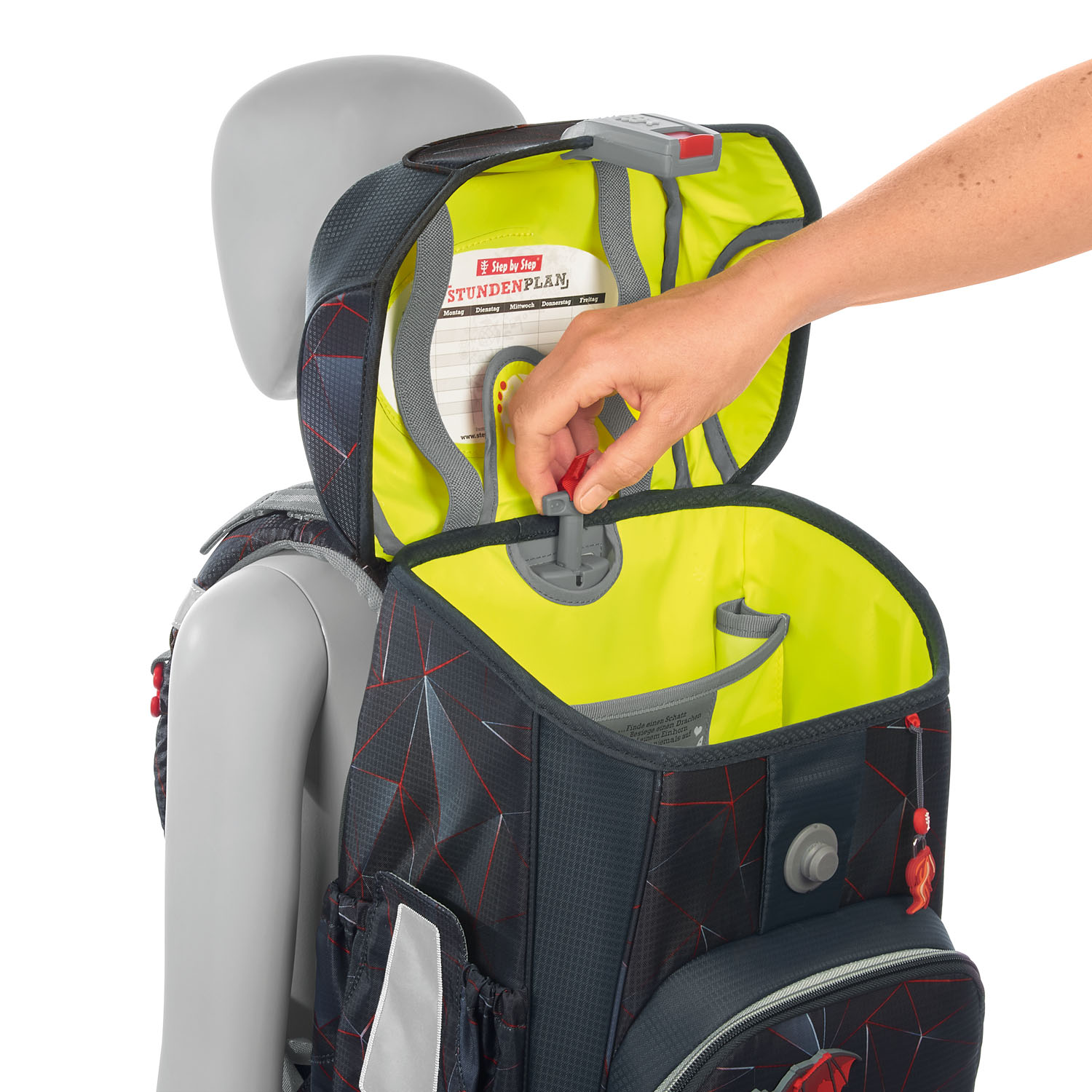 Step by Step CLOUD Schulranzen-Set, 5-teilig Dragon Drako