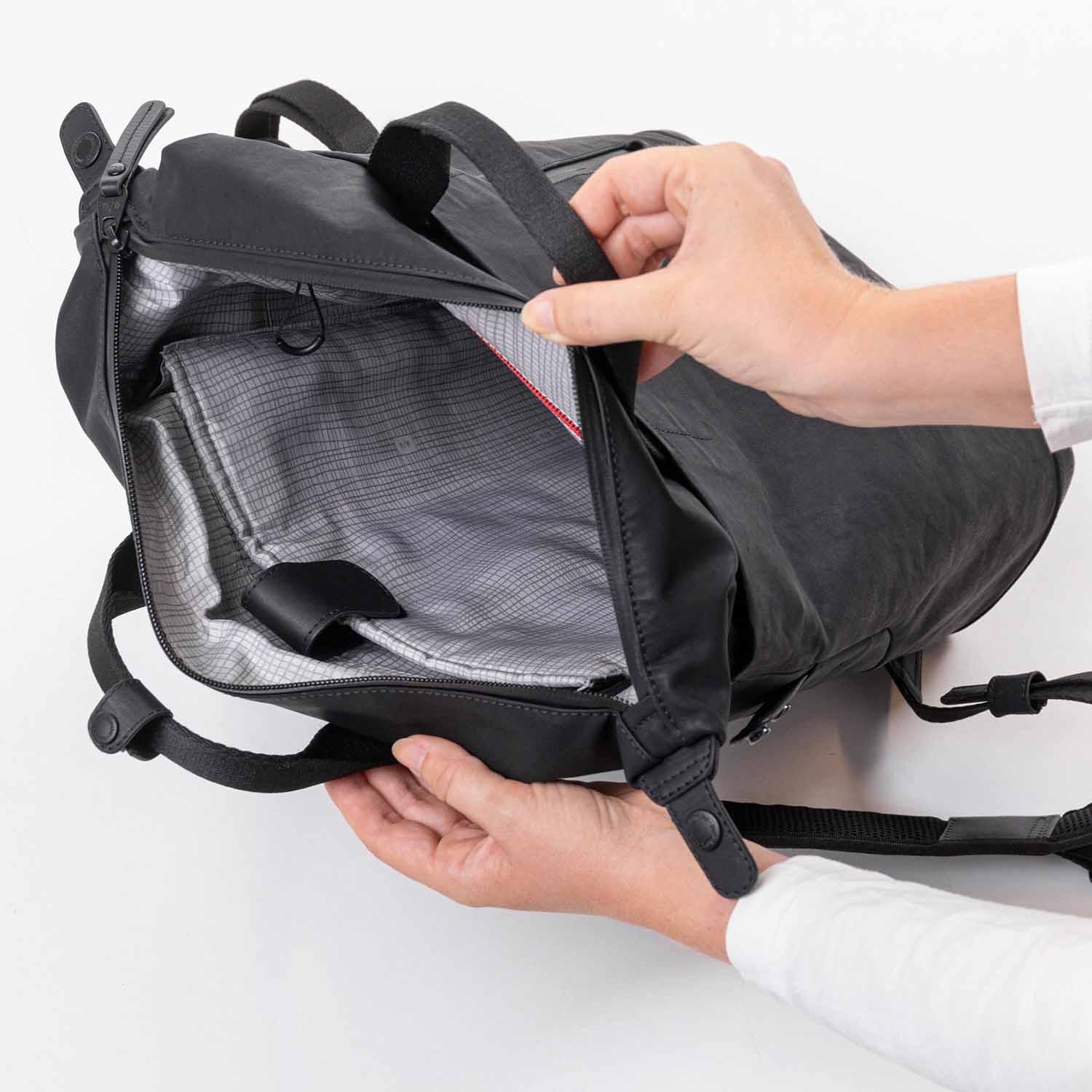 aunts & uncles Japan Morioka Rucksack -Shopper mit 13" Notebook black