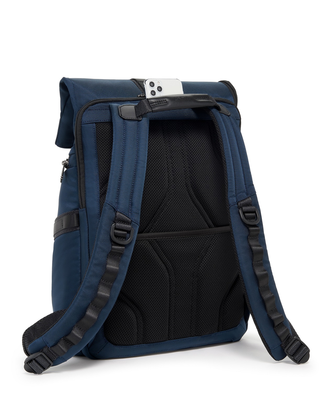 Tumi Alpha Bravo Logistics Rucksack mit Klappdeckel Navy