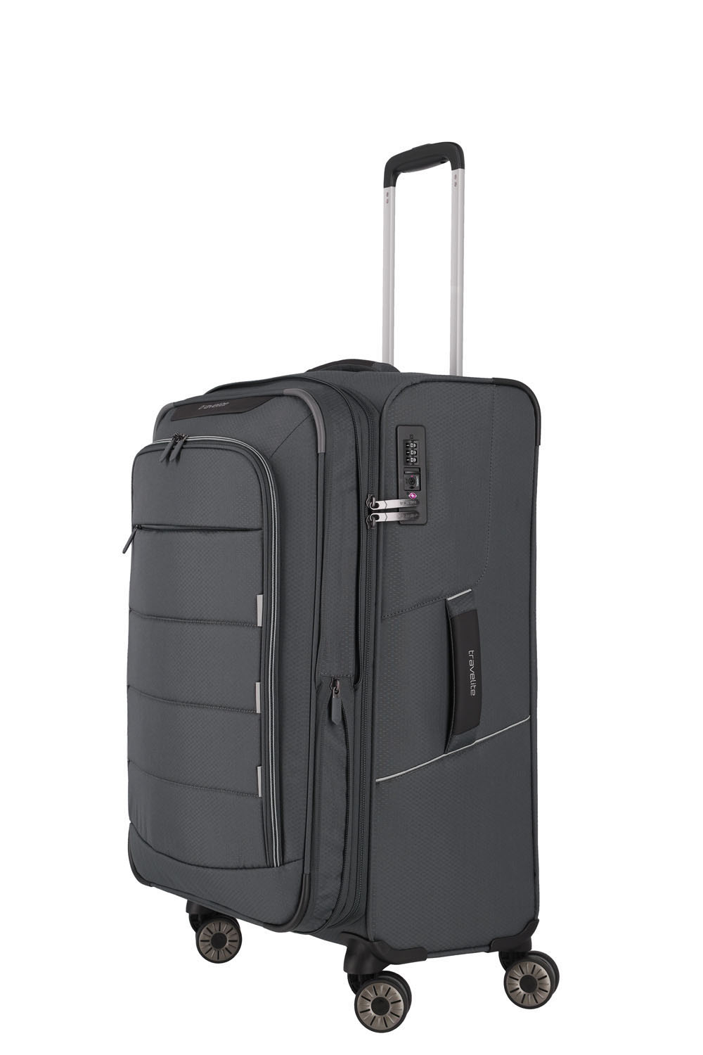 Travelite Skaii Trolley-Set 4-Rad, L erw./M erw./S Gipfelgrau Travelite Skaii Trolley-Set 4-Rad, L erw./M erw./S Gipfelgrau