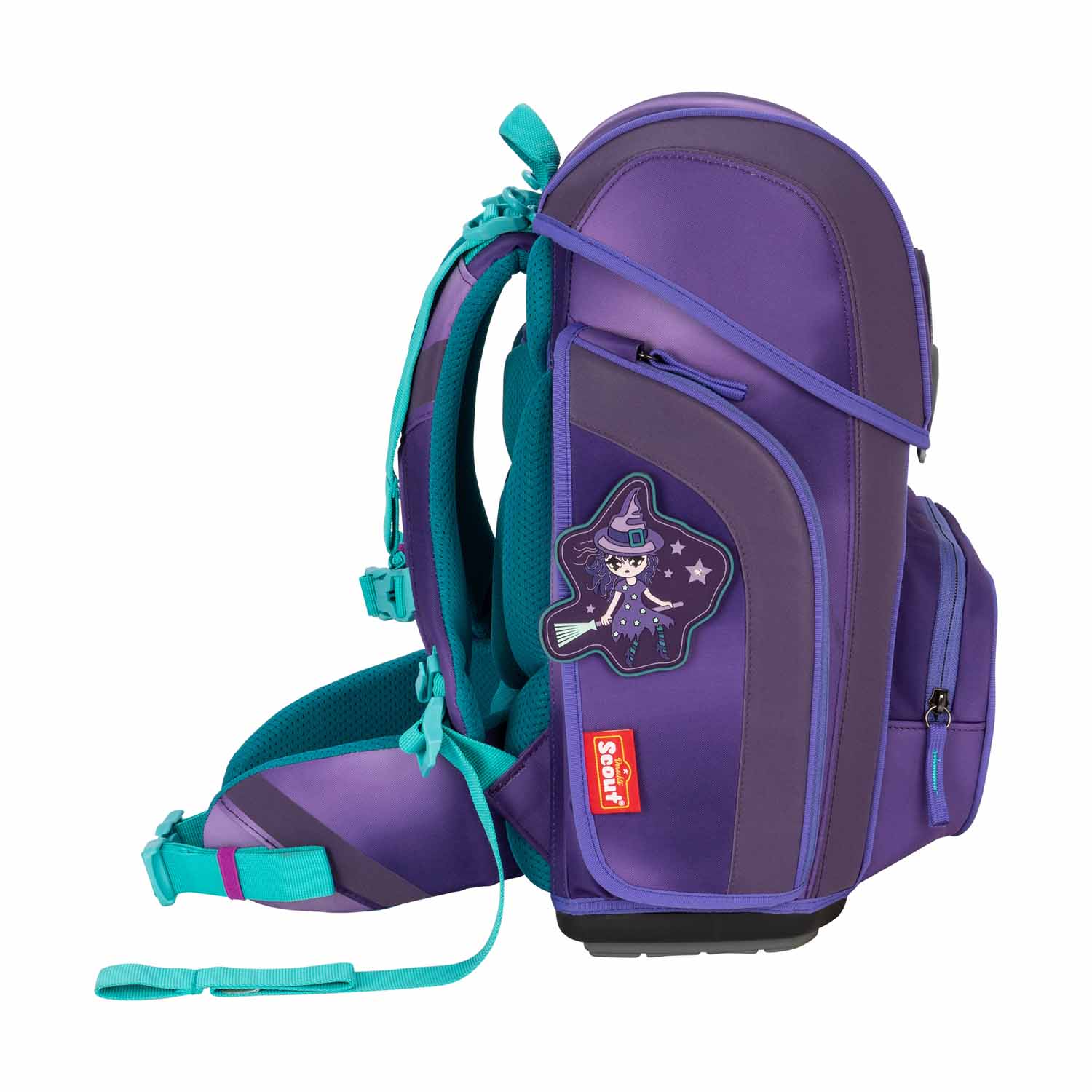 Scout Genius Exklusiv Superflash Schulranzen-Set 4-teilig mit Sportbeutel Purple Magic Scout Genius Exklusiv Superflash Schulranzen-Set 4-teilig mit Sportbeutel Purple Magic