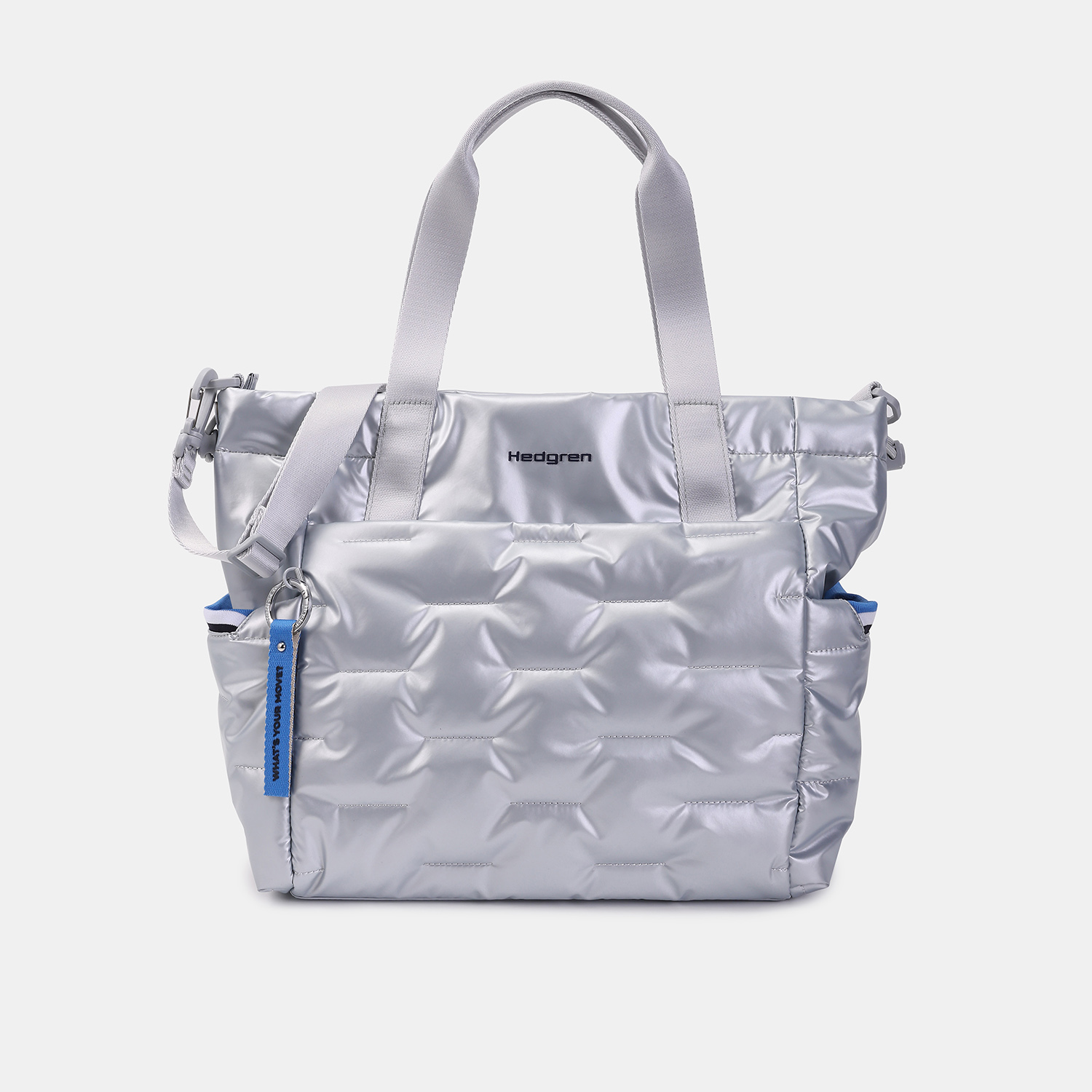 Hedgren Cocoon PUFFER Totebag Pearl Blue Hedgren Cocoon PUFFER Totebag Pearl Blue