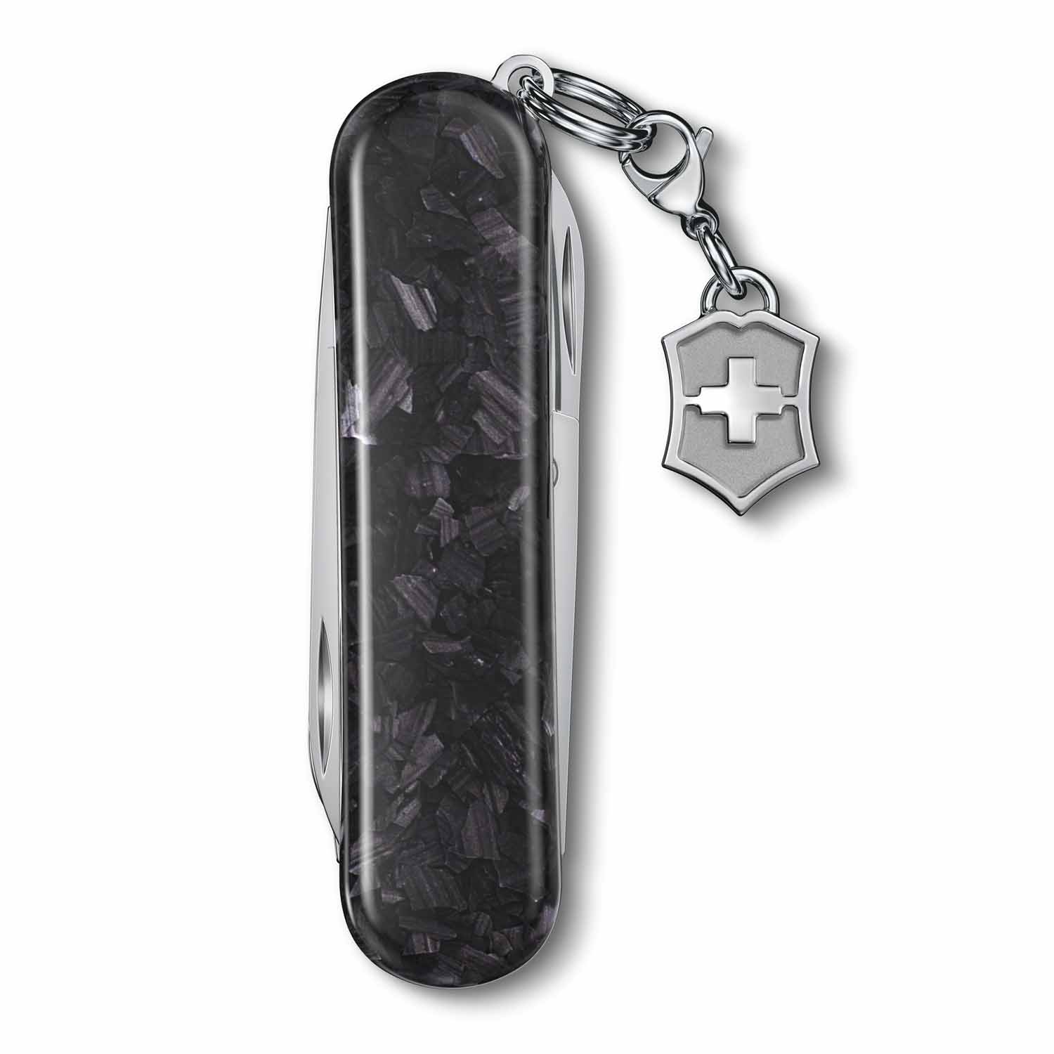 Victorinox Classic SD Brilliant, 58 mm, Carbon