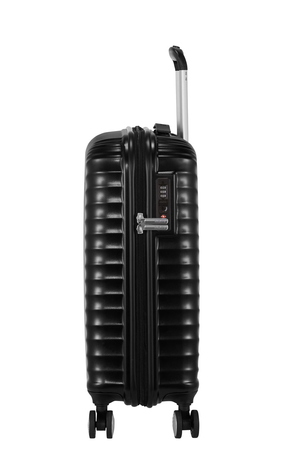 American Tourister Jetglam Trolley mit 4 Rollen 55 Metallic Black