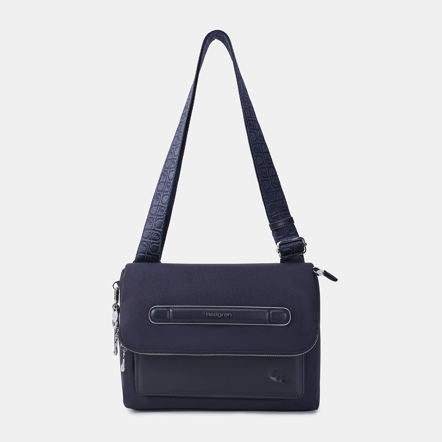 Hedgren Fika FRAPPE Handbag Flap + RFID Peacoat Blue