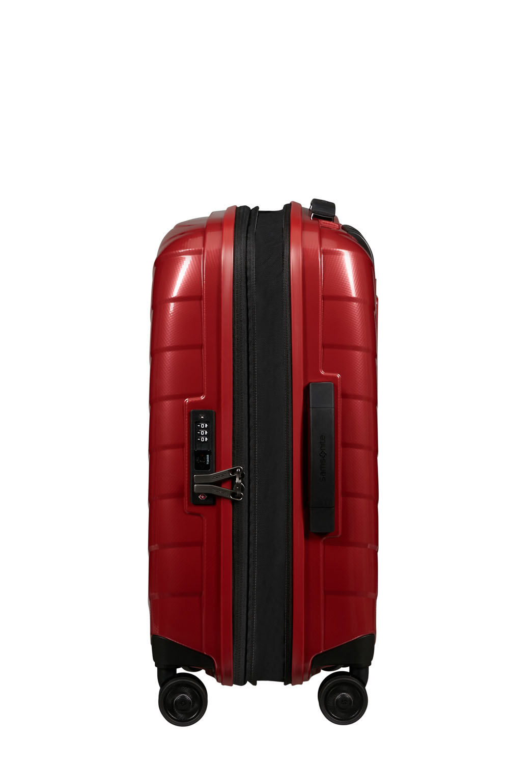 Samsonite Attrix Trolley mit 4 Rollen erweiterbar 55cm (23/26cm) Red